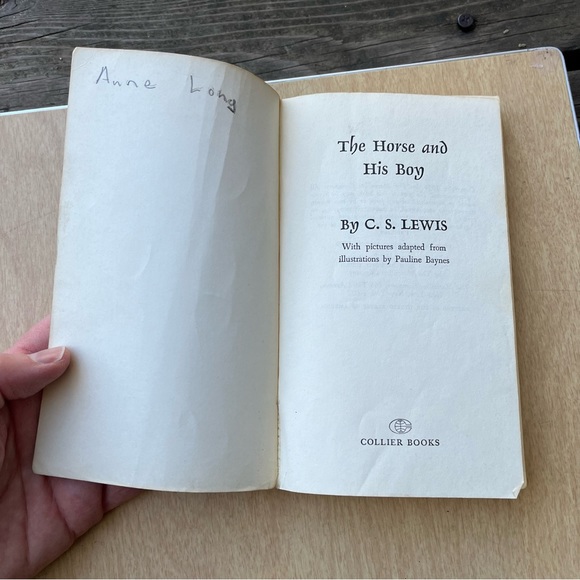 The Horse And His Boy Vintage 1970 Paperback Book By C.S. Lewis - Picture 4 of 10